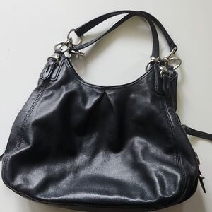 Vintage Coach Soft Leather Hobo Shoulder Bag